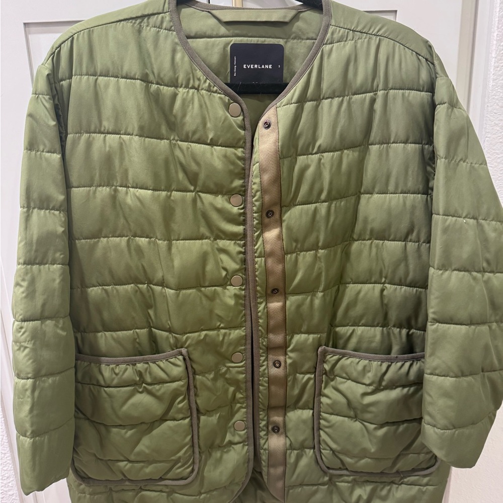 Everlane Women’s ReNew Channeled Liner Jacket | Size S